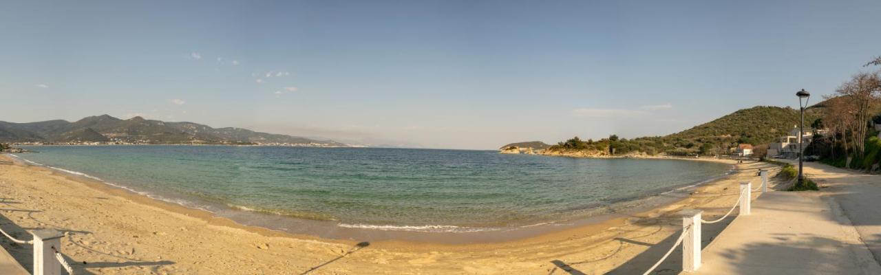 Вилла Just On The Sea 2 Nea Iraklitsa Экстерьер фото